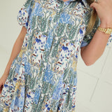 Jules Printed Mini Dress