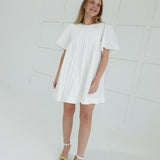 Impeccable Pleated Mini Dress