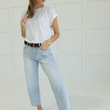 On The Surface Slub Tee - White