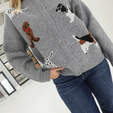 A Girl's Best Friend Cardi - Grey