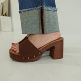 Sugar & Spice Wooden Heels