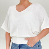 Cabin Fever Top - Ivory