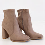 Street Smart Booties - Taupe