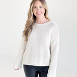 Cherrie Knit Sweater - Oatmeal