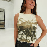 Stallion Sleeveless Sweater