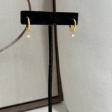 Hinge Hoops - Gold