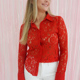 Romanticized Lace Top *VDAY