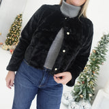 Bismont Fur Coat - Black