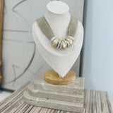 Mesh CZ Necklace