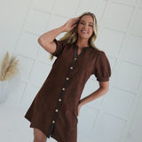 Bravos Suede Mini Dress