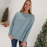 The Diver Pullover - Blue Grey