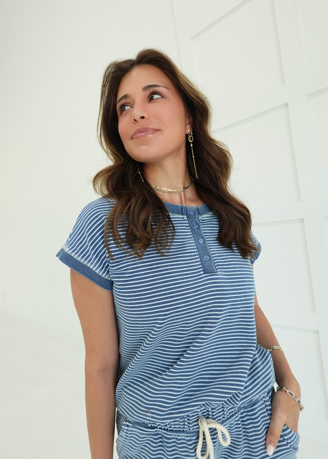 Hemby Striped Set