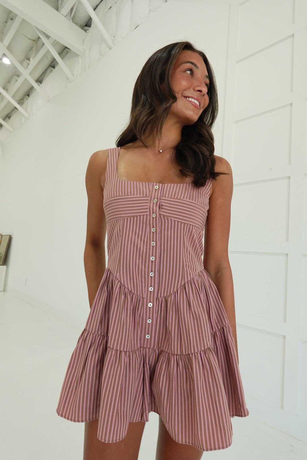 Lyla Mini Romper Dress