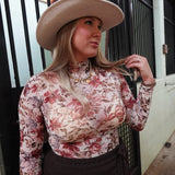 Floral Layering Top