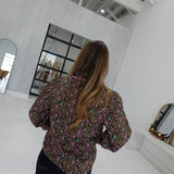 Orson Floral Top - Brown