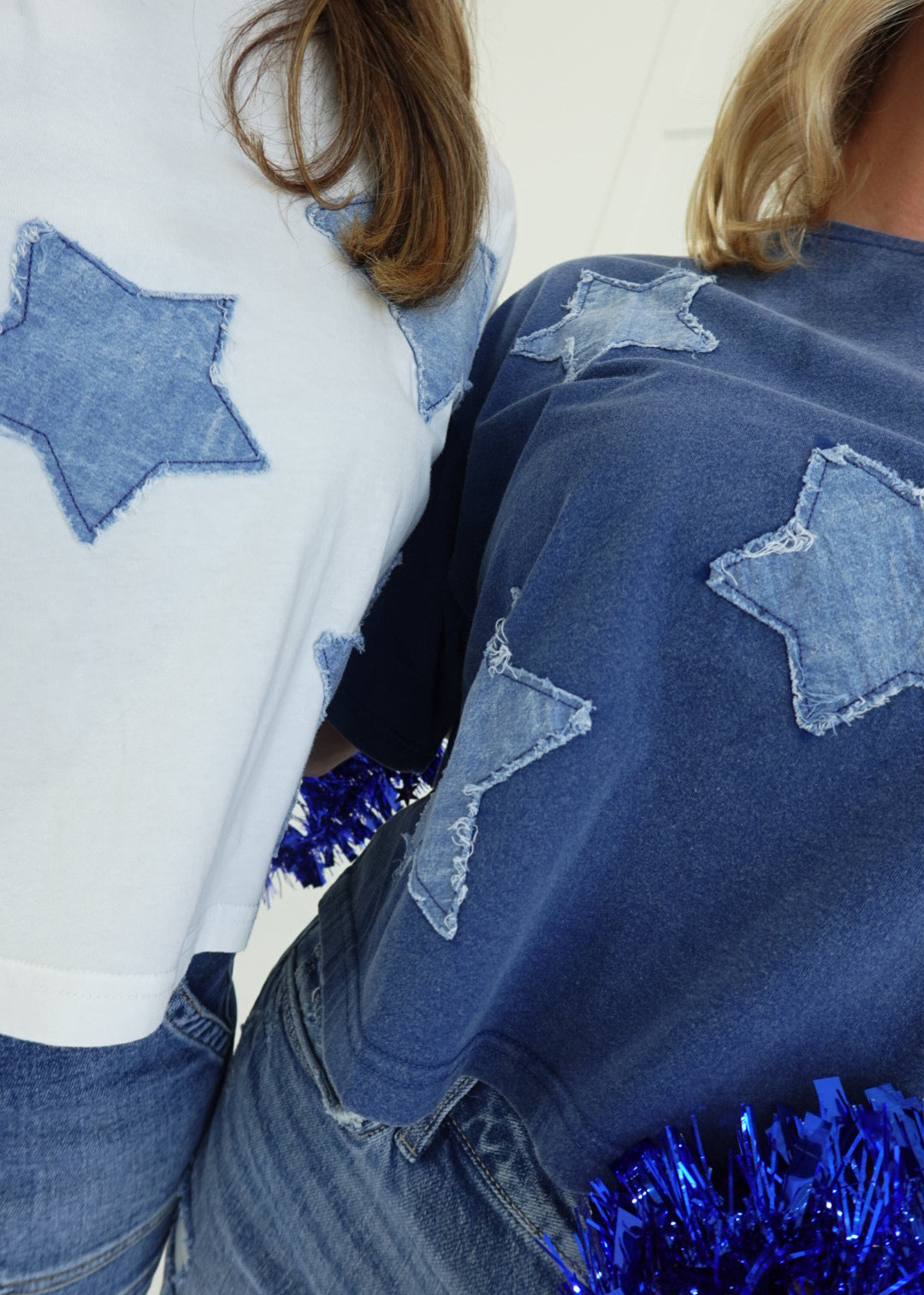 Star Patch Tee - White