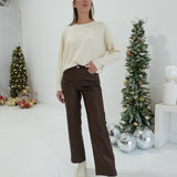 Step To The Side Pants - Hazelnut