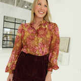Lucille Floral Blouse