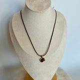 Tiger Eye Cord Necklace