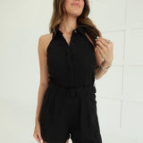 Easy Breezy Romper - Black