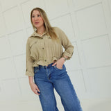 Lighter Layer Jacket - Khaki