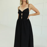 Parsons Midi Dress - Black