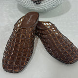 Capri Jelly Mule - Brown