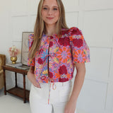 Flouret Tie Top