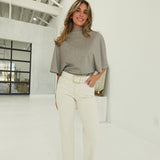 Prudence Cape Shape Top - Mocha