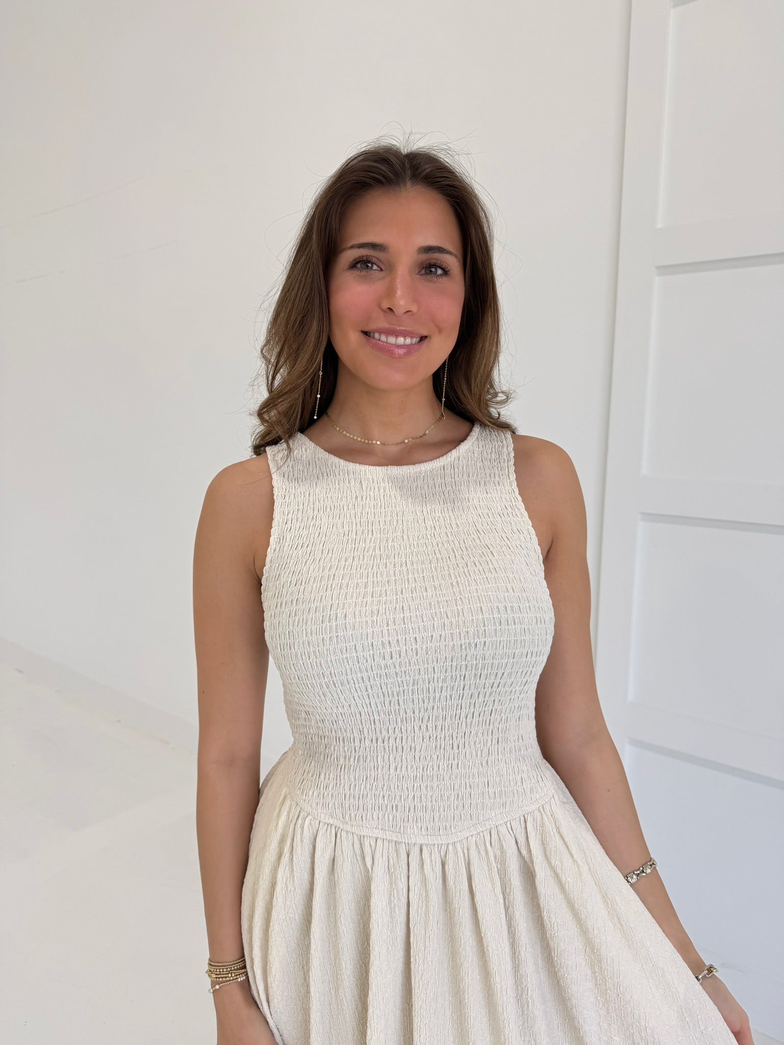 Playing Nice Girl Midi Dress