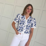 Lowen Button Blouse