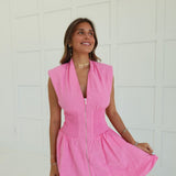 The Locals Mini Dress - Pink