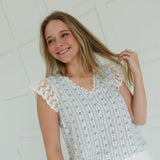Ivy Top - Blue