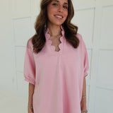 Lorelai Scalloped Set - Pink