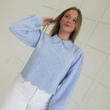 So Posh Pointelle Sweater
