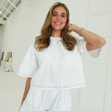 Threaded For You Set - White