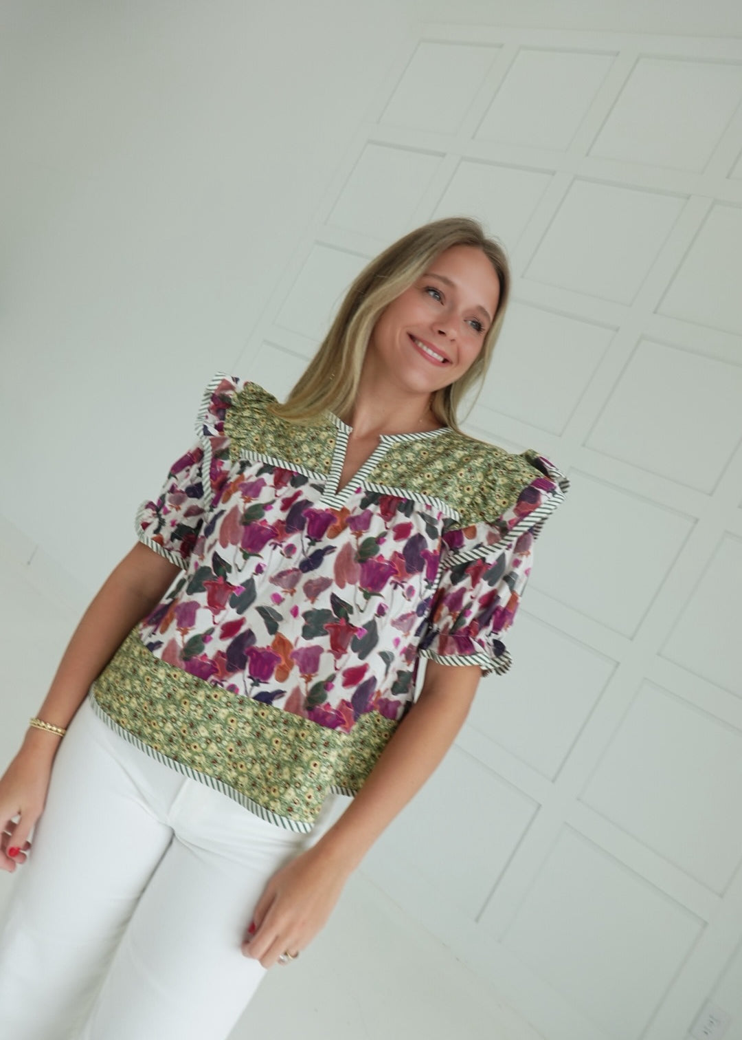 Sophia Floral Top