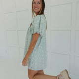 Aradalia Mini Dress - Green