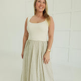 Waldorf Mini Dress - Cream