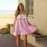 Shelton Mini Dress - Pink