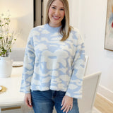 Finlee Sweater Top - Blue