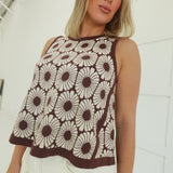 Mind Games Top - Brown