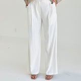 Boardroom Trouser Pant - Ecru