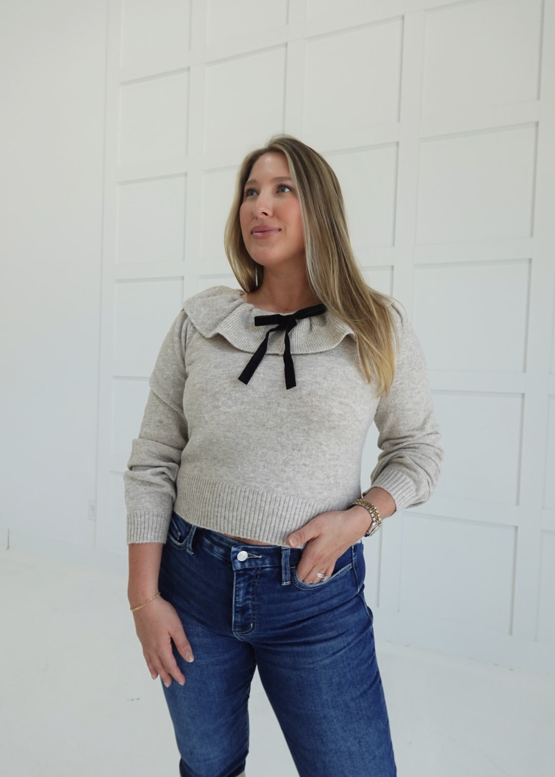 The Peasant Sweater Top