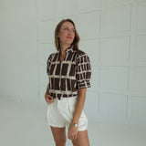 Your Muse Blouse - Brown