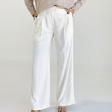 Boardroom Trouser Pant - Ecru