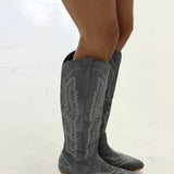 Maverick Western Boot - Blue