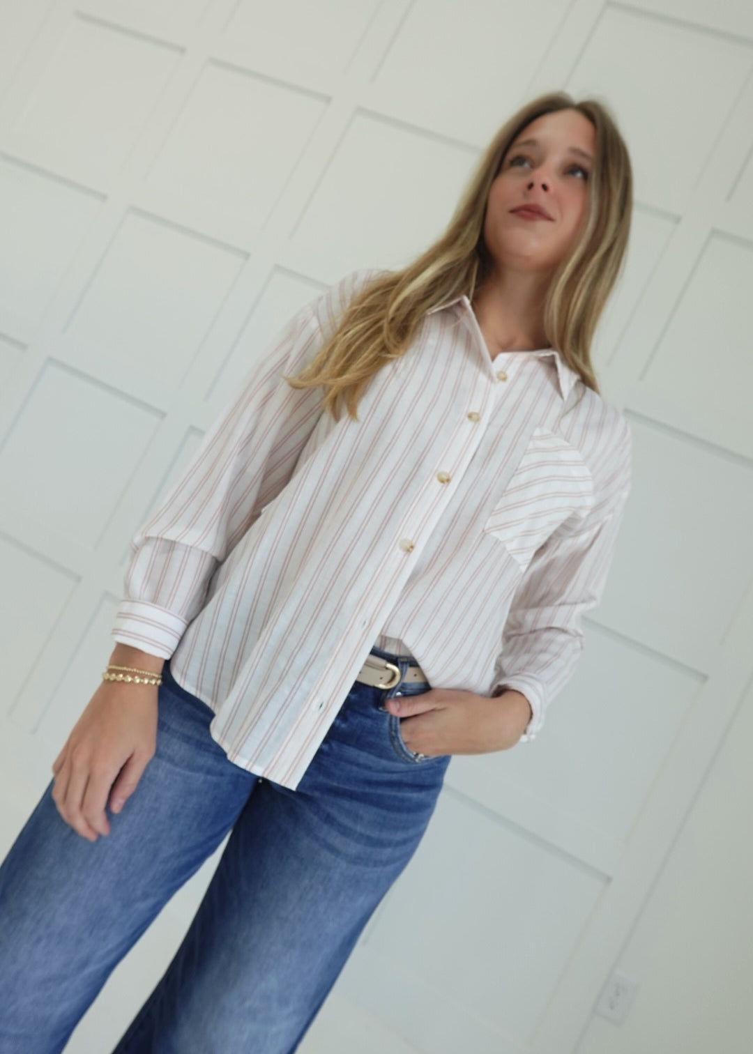 Straight + Narrow Top
