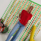 Chaney Sweater Top - Red