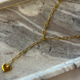 Y-Heart Necklace